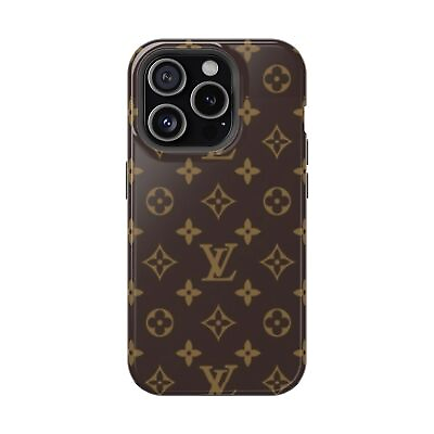 #ad #ad Lv Phone Case Print Luxury Premium MagSafe Tough Cases for iPhone