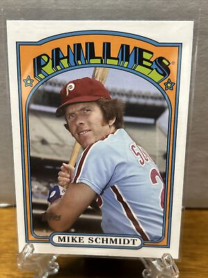 #ad 2021 Topps Update Series Topps Cards That Never Were #CNW 8 Mike Schmidt
