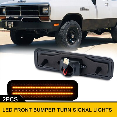 #ad 2x led front bumper turn signal light Dodge Charger Ram charger W150 CH2550101