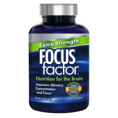 #ad Focus Factor Extra Strength Nutrition for Brain Health 120 Tablets Exp: 04 2024