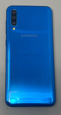 #ad Samsung Galaxy A50 SM A505G 64GB Unlocked Blue Smartphone Excellent