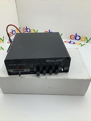 #ad Whelen Power Control Center Switchbox PCC S9R For Parts Or Not Tested