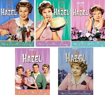 #ad * Hazel The Complete Series Seasons 1 5 20 discs DVD bundle Set collection