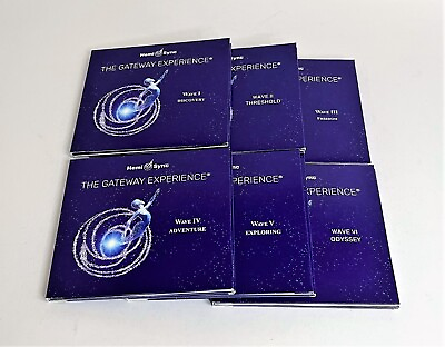 #ad The Gateway Experience By Hemi Sync Waves I VI Complete w Booklets Included