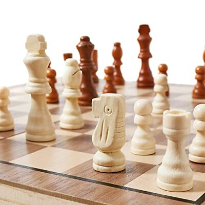 #ad Weighted Tournament Chess Pieces for Chess Set 7.5CM or 3quot; King 32 Wooden