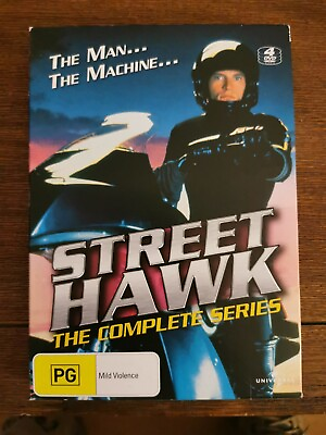 #ad #ad Street Hawk The Complete Series DVD 4 discs Region 4 Free Post. RARE