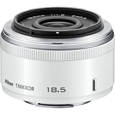 #ad Nikon 1 NIKKOR 18.5mm F 1.8 Lens Silver for Nikon 1 Nikkor Exc #1132
