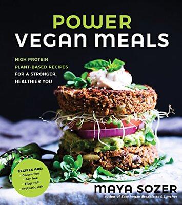 #ad Power Vegan Meals: High Protein Plant Based Recipes for a Strong