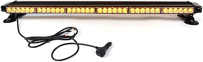 #ad 38.5quot; 78 LED Emergency Strobe Light Bar Double Side Flashing High Intensity Emer