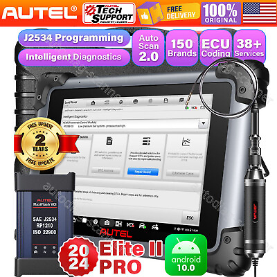 #ad 2024 Autel MaxiSys Elite II Pro ULTRA Diagnostic Scanner Programming Key Coding