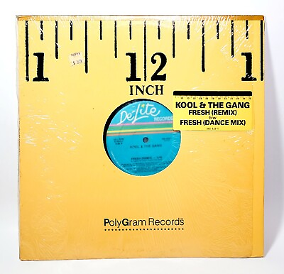 #ad KOOL amp; THE GANG FRESH 12quot; Maxi Single Remix Dance Mix 1984 Vinyl 33quot; Delite VGC