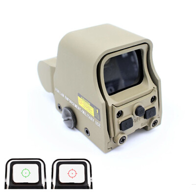 #ad 553 Series Red Green Dot Reflex Sight Scope Tactical Holographic Optic 20mm Rail
