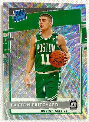 #ad 2020 21 Donruss Optic Payton Pritchard Rated Rookie Silver Wave Prizm Card RC