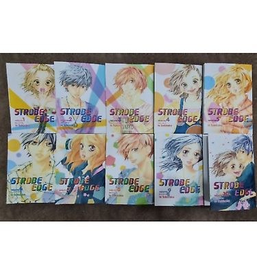 #ad Strobe Edge Manga Volume 1 10 END Complete Set Comic English Version