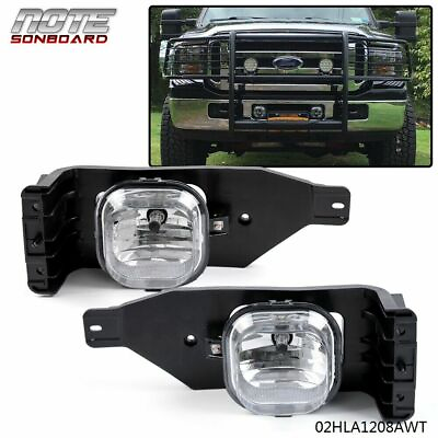 #ad Fits For 05 07 Ford F250 F350 SuperDuty 2005 Excursion Driving Bumper Fog Lights
