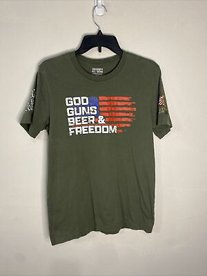 #ad Grumpy G.I Gear God Guns Beer amp; Freedom Shirt