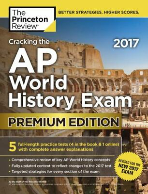 #ad Cracking the AP World History Exam 2017 Premium Review 1101920041 paperback