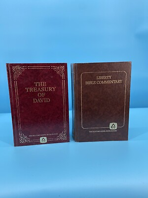 #ad Old Time Gospel Lot Liberty Bible Commentary Treasury of David New Old Testament