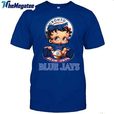 #ad SALE MLB Toronto Blue Jays T Shirt Betty Boop Baseball T Shirt S 5XL Gift Fans