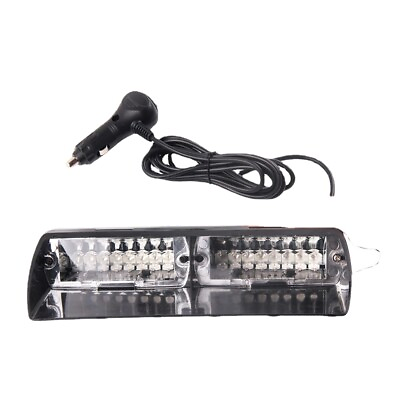MILLGOAL 16 LED Strobe Light Bar for Trucks Dash Emergency Warning Hazard Lamp