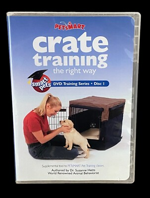 #ad PETSMART Dog training DVD CRATE TRAINING the right way Training series disc 1