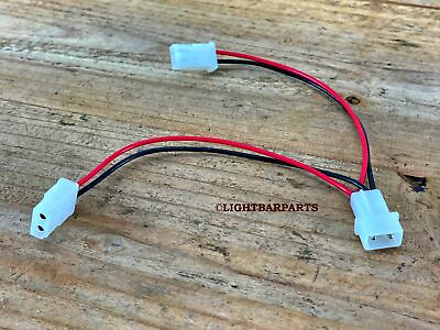 #ad Whelen Freedom Liberty Lightbar 7quot; LED to LED Split Wire Harness