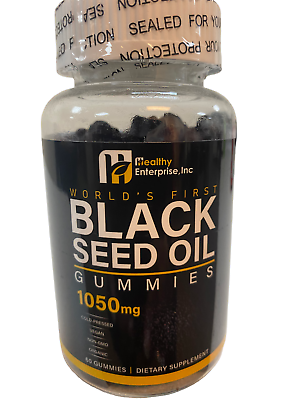 #ad Black Seed Oil amp; Honey Gummies W 2% THYMOQUINONE Nigella Sativa Seeds Su...