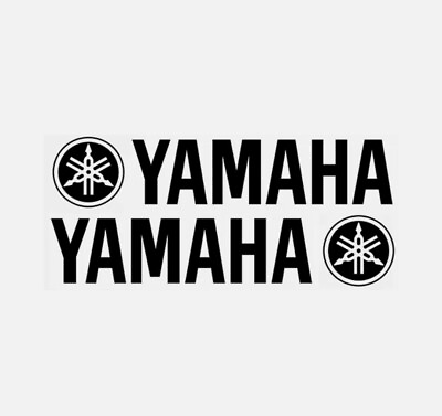 #ad quot;YAMAHAquot; 2x SET Left Right Motorcycle Fairing Gas Tank Vinyl Decal Sticker #302