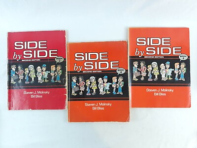 #ad Lot Side By Side: STUDENT BOOKS 2 4 Steven J. Molinsky amp; Bill Bliss