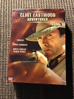 #ad Clint Eastwood: Adventurer DVD 3 Disc Set 3 Pack Firefox Space Cowboys NEW