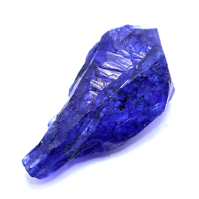#ad AGL Certified 151 Ct Natural Untreated Rare Blue Tanzanite Rough Loose Gemstone