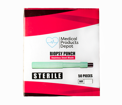 #ad Sterile Disposable Medical Products Depot Biopsy Punches 5 mm Box of 50
