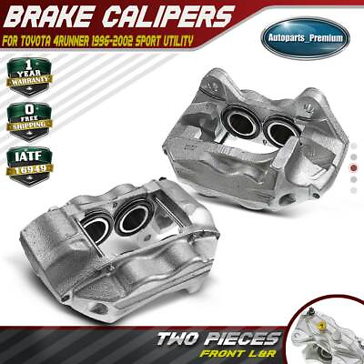 #ad 2x New Brake Calipers for Toyota 4Runner 1996 02 w 16quot; Wheel Front Left amp; Right
