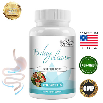 #ad #ad Gut and Colon Support 15 Day Cleanse Colon cleansing capsules