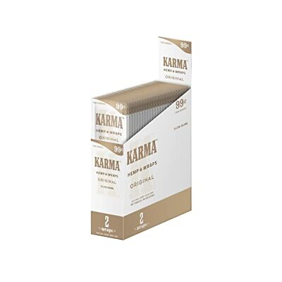 #ad Karma Natural Organic Wraps 25 pack Carton 50 Wraps