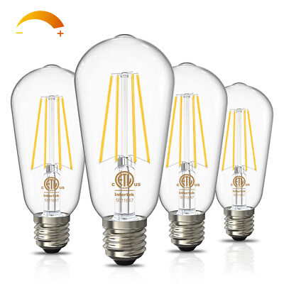 #ad #ad Wholesale LED Edison Bulbs 60W Equivalent 2700K Dimmable Vintage Bulb E26 ETL
