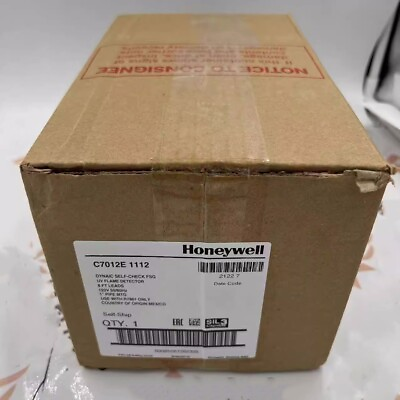 #ad New Honeywell C7012E1112 UV Flame Detector C7012E1112 Expedited Shipping