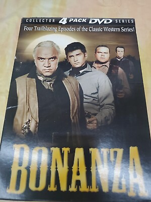 #ad Bonanza Collector Series 4 Pack DVD 2002 4 Disc Set