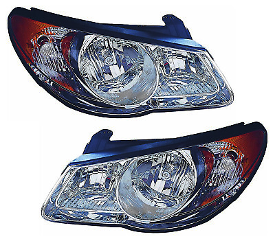 #ad For 2010 Hyundai Elantra Headlight Halogen Set Driver and Passenger Side