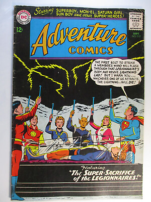 #ad Adventure #312 Superboy Legion Lightning Lad Return VG F 5.0 OWW Pages