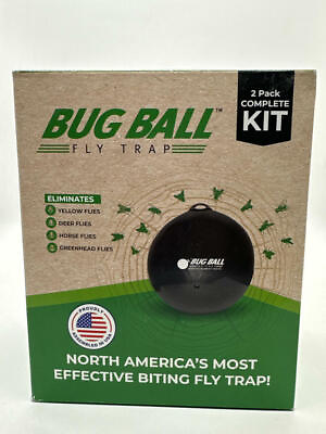 #ad Bug Ball Starter Kit Yellow Fly Horse Fly Deer Fly and Greenhead Fly Trap