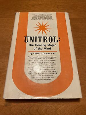 #ad Unitrol The Healing Magic of the Mind HC 1965 Alternative Medicine