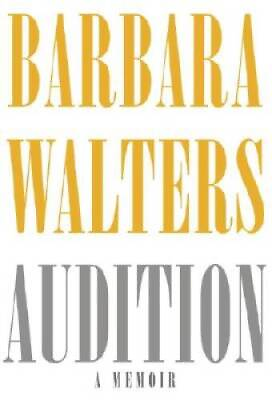 #ad Audition: A Memoir Hardcover By Walters Barbara GOOD
