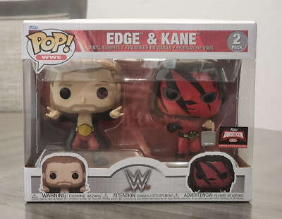 #ad Edge and Kane Funko Pop 2 pack WWE 2024 TargetCon