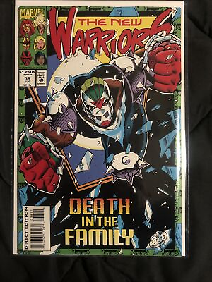 #ad MARVEL COMICS THE NEW WARRIORS #38 August 1993