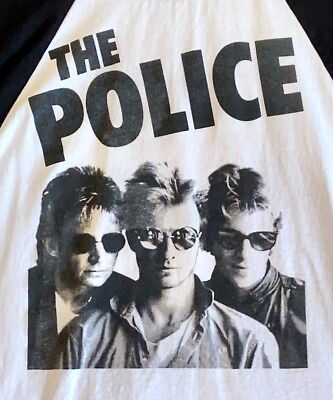 #ad #ad The Police T Shirt 80s Rock T Shirt New Wave T Shirt Mens Large Concert T Shirt
