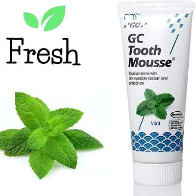 #ad #ad Tooth Mousse Mint Flavor 40g Topical Tooth Cream with Recaldent
