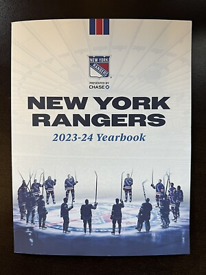 #ad #ad 2023 24 New York Rangers Official Team Yearbook