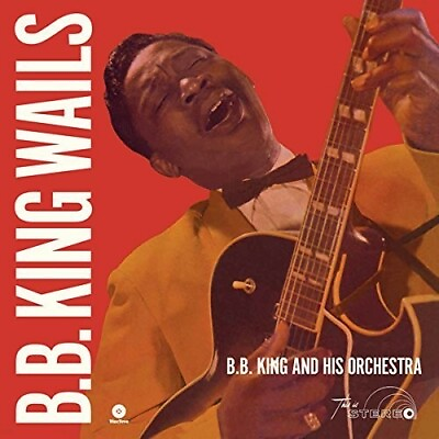 #ad B.B. KING WAILS NEW VINYL RECORD