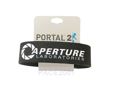 #ad #ad Official Portal 2 Aperture Laboratories Silicone Bracelet by A Crowded Coop